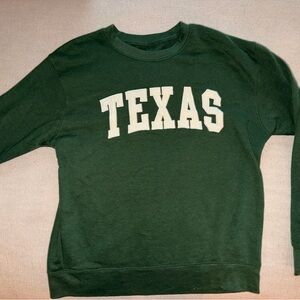 Green Texas Sweatshirt